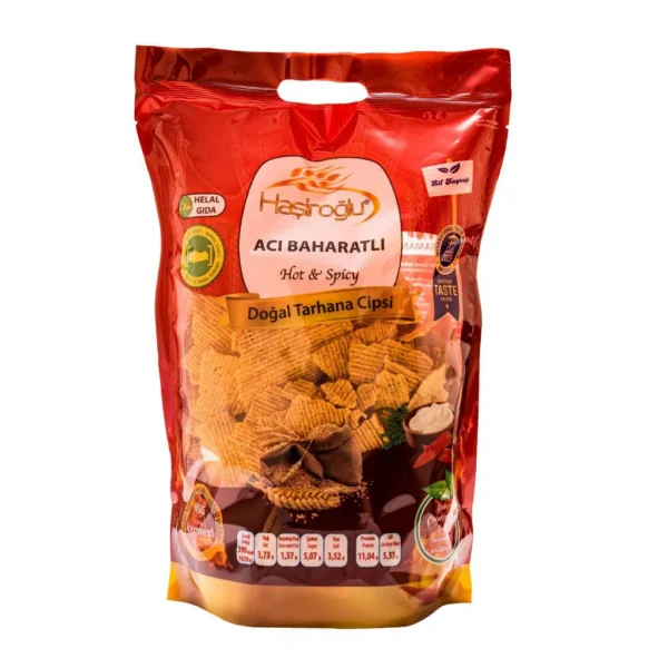 Lezzetli ve Sağlıklı Maraş Acılı Tarhana Cipsi
