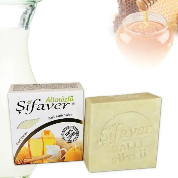 %100 Doğal Ballı Sütlü Sabun