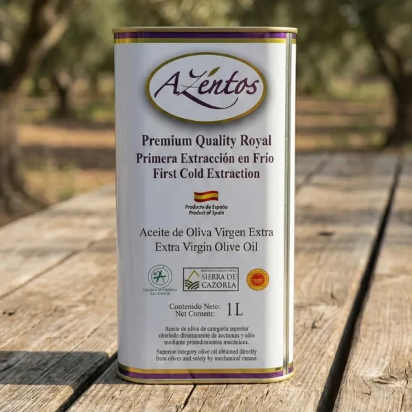 İlk Hasat Soğuk Sıkım Natürel Sızma Zeytinyağı – Azentos İspanya
