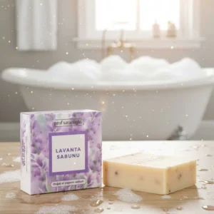 El Yapımı Lavanta Katı Sabunu