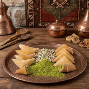 Fıstık Dolgulu Muska Antep