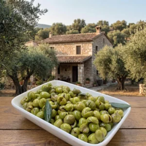 Hatay Halhalı Yeşil Zeytin