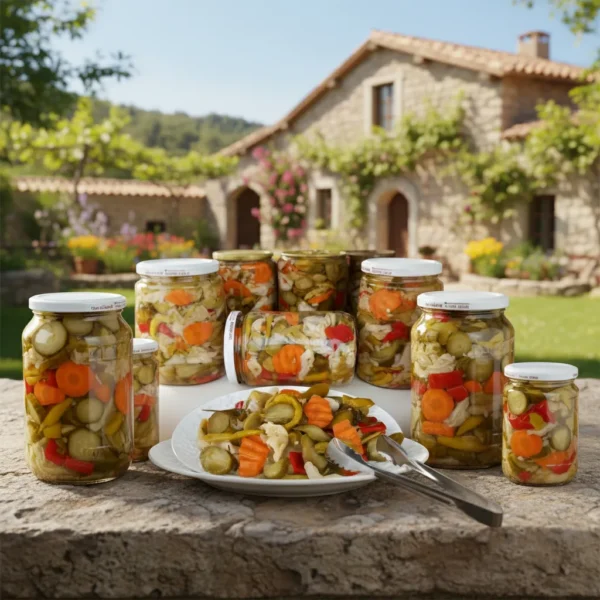 Karışık Turşu Ev Yapımı