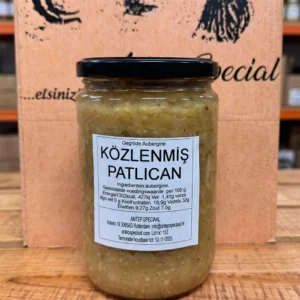 Közlenmiş Patlıcan Katkısız