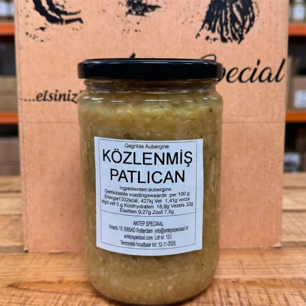 Közlenmiş Patlıcan Katkısız