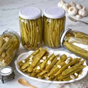 Taze Fasulye Turşusu
