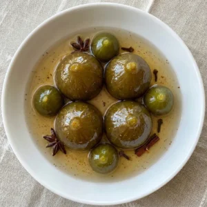 Yeşil Ham İncir Reçeli El Yapımı